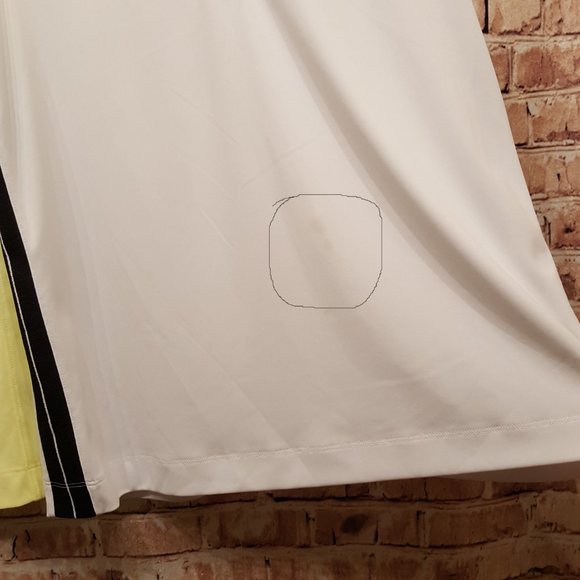 Slazenger Shirts Set of 2 Gold  (1 with collar/1 no collar) Size Large - Picture 5 of 16